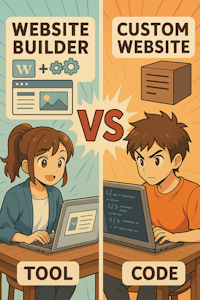웹사이트 빌더 VS 호스팅